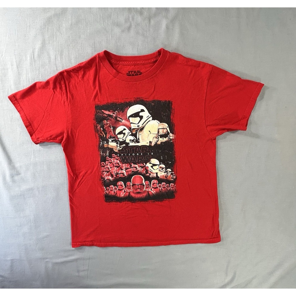 Mad Engine Star Wars Episode IV Short Sleeve Red Tshirt Kids 12/14